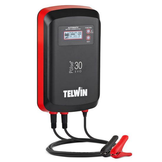 Telwin Pulse 30 - Automatisches Mehrzweck-Ladegerät - Erhaltungsladegerät - Batterien 6/12/24V