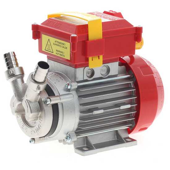 Rover Novax 20 B &ndash; Elektrische Umf&uuml;llpumpe &ndash; Elektropumpe f&uuml;r hei&szlig;e Fl&uuml;ssigkeiten und Bier &ndash; 230 V