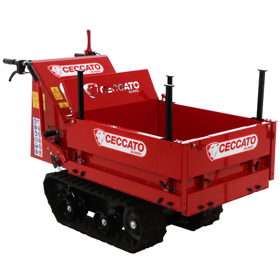 Raupendumper CECCATO CINGOLONE - Auziehbarer Kasten - Tragf&auml;higkeit 350 kg