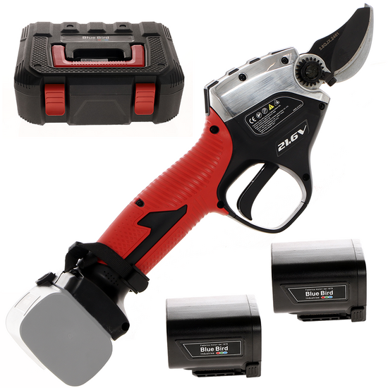 Elektrische Baumschere mit eingebautem Akku BlueBird PS 22-38 - 21.6V - 2.5 Ah