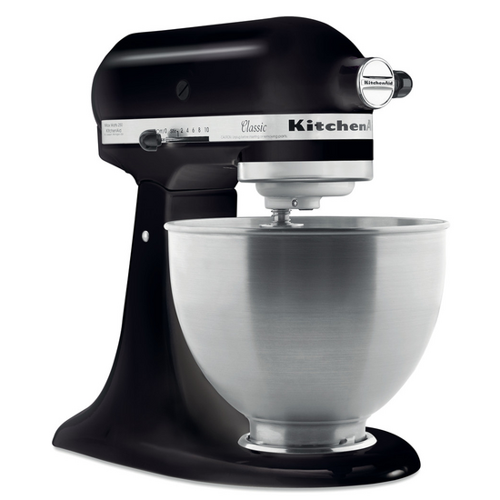 KitchenAid Classic 5K45SS-EBM Nero Onice - Rühmaschine