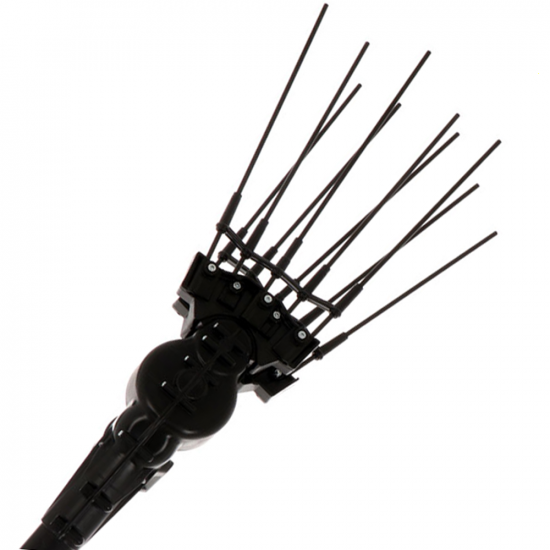 Aima TWIST 2.0 plus &ndash; Elektro R&uuml;ttelkamm mit seitw&auml;rts Bewegung &ndash; Teleskopstange bis zu 275 cm