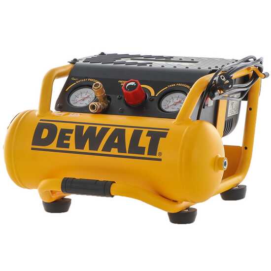 DeWalt DPC10RC-QS - Kompressor &ouml;lfrei 10-Liter Tank