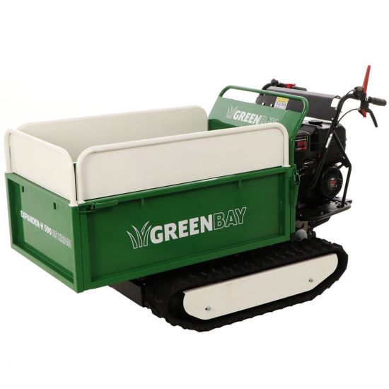 Raupentransporter GreenBay EXPANDER-H 500 - Motor BS XR1450 - Hydraulische Mulde