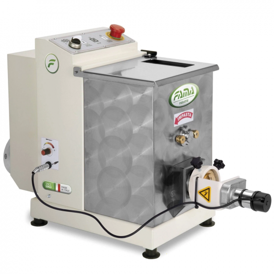 Fama Grande mit Nudelaufsatz - Elektrische Nudelmaschine 2 in 1 400V - zum Kneten und Pressen