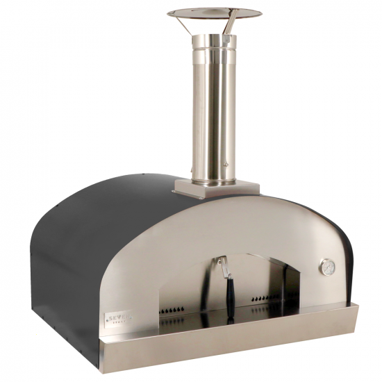 Holzbackofen Seven Italy Eros - Anthrazit