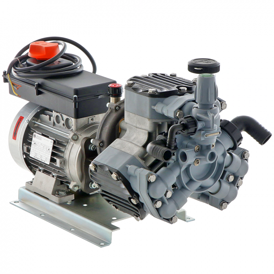 Elektro Membranpumpe zum Sprühen Comet MTP P40/20 EL MNF - 400V - Ausführung für Säure und Chemikalien