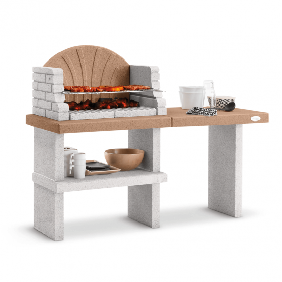 Palazzetti Vasto - Grillkamin - f&uuml;r Holz und Holzkohle