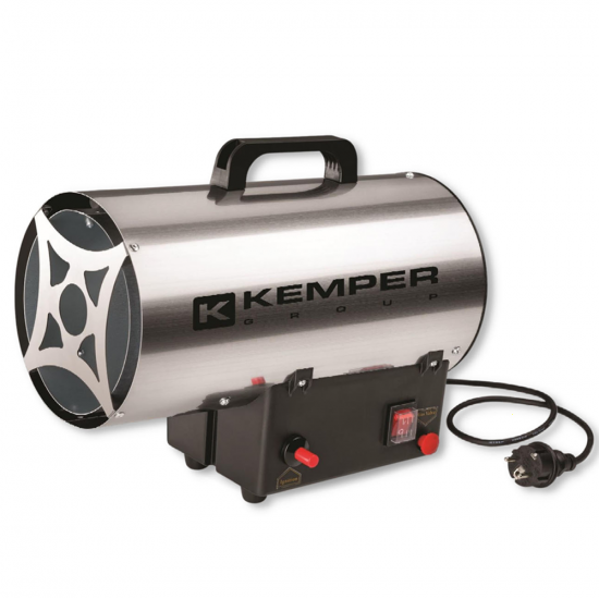 Kemper 65311 INOX - Gasheizgebl&auml;se mit Elektrostarter f&uuml;r den DEUTSCHEN Markt