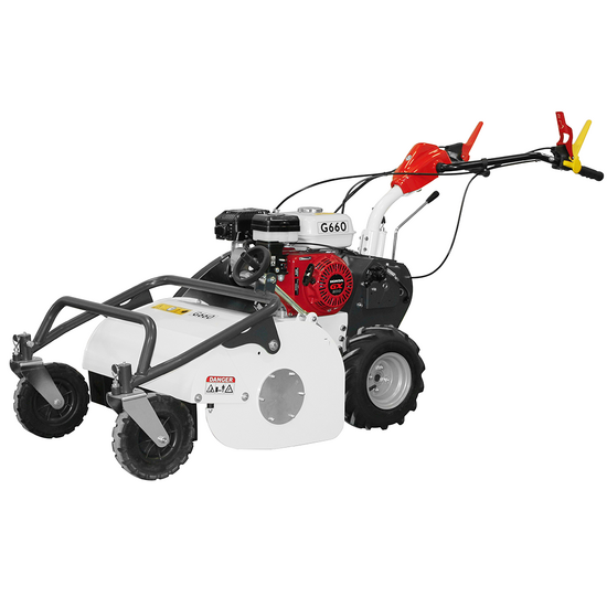 Barbieri G760 - Profi-Hochgrasm&auml;her mit Hammerwerk - Honda GX200