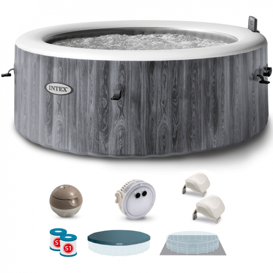 Intex Greywood Deluxe 28442EX - &Oslash;216x71 cm - Whirlpool Spa