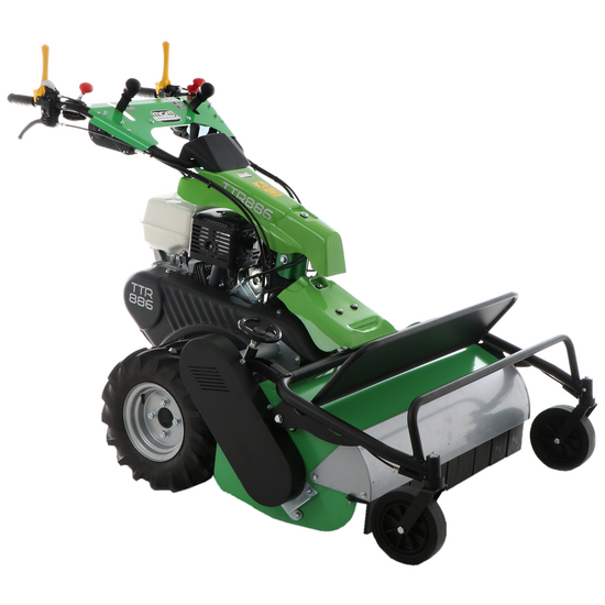 Lampacrescia MGM TTR886 - Schlegelm&auml;her - Zwillingsreifen - Honda GX390 starke Steigungen