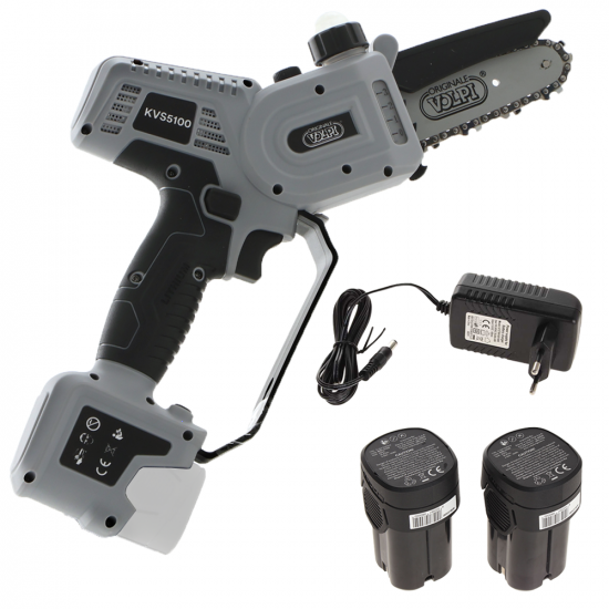 Volpi Powercut KVS5100 - 2x 14.4V 2.5Ah - Manuelle Akku-Handkettens&auml;ge