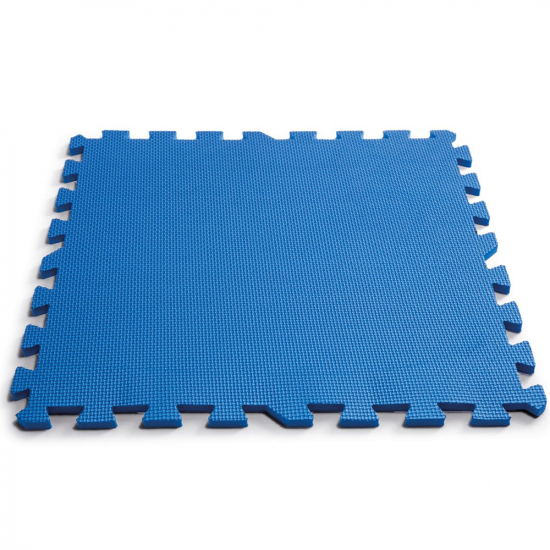 Anti-Rutsch-Bodenschutzfliesen blau 50x50 cm 8 Stk. Intex 29081