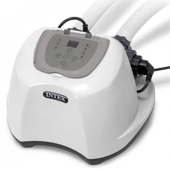 Chlorgenerator Krystal Clear Intex - Min. Wasserdurchflussmenge 2.650 l/h - Max. Fassungsvermögen 26.500 l