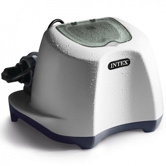 Chlorinator Krystal Clear Intex - Min. Wasserdurchflussmenge 2.650 l/h - Max. Fassungsverm&ouml;gen 56.800 l