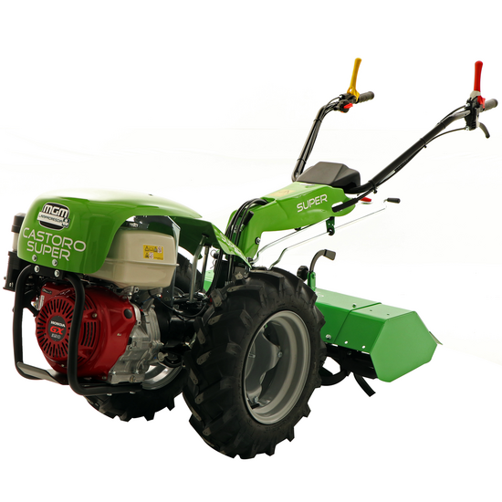 Lampacrescia MGM Castoro Super &ndash; Benzin-Einachsschlepper &ndash; Honda GX390 &ndash; 13 PS