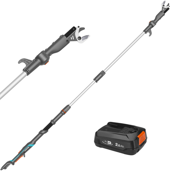 Gardena HighCut 250/18V P4A - Akku-Teleskop-Baumschere - 18V 2Ah