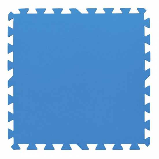 Anti-Rutsch-Bodenschutzfliesen blau 50x50 cm 9 Stk. Bestway 58220