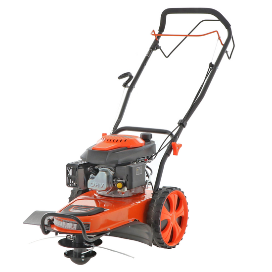 Redback S22V-T6 - Benzin-Fadenm&auml;her mit R&auml;dern und Selbstantrieb
