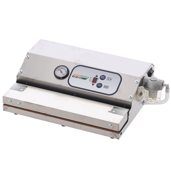 Professionelles Vakuumierger&auml;t Euro 420 PRO EDELSTAHL - Schwei&szlig;leiste 42 cm