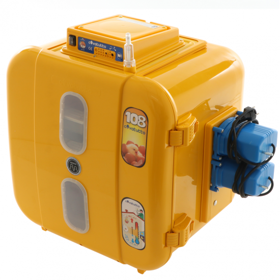Novital Covatutto 108 Analog - Automatische/Manuelle Brutmaschine f&uuml;r Eier - 96 Eier