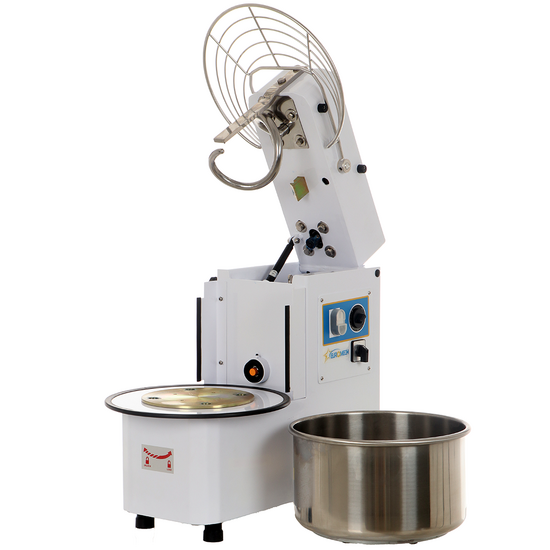 EuroMech ETR 30 2v - kippbarer Spiralkneter - Kapazit&auml;t 25kg - 400V - 2 Geschwindigkeiten