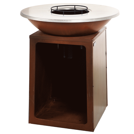 Royal Food COR-4000 - Holzgrill in Corten-Stahl