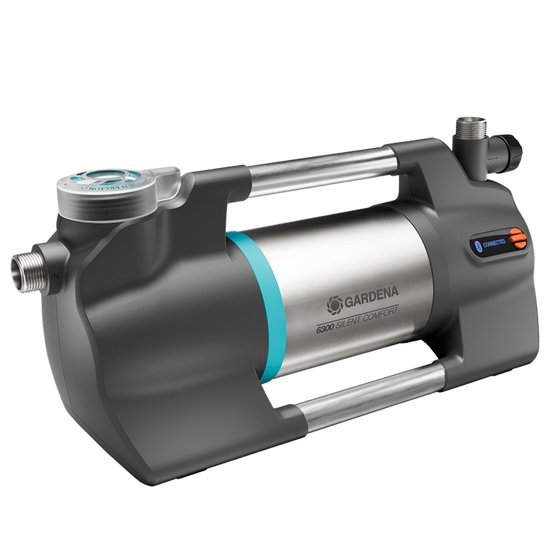Gardena 6300 Silentcomfort - Elektrische Pumpe - Bedienung &uuml;ber Bluetooth 1050W
