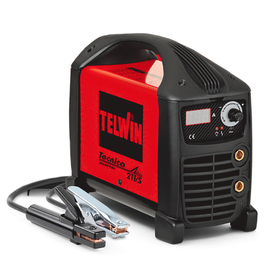 Telwin 211S ACX - Inverter Schwei&szlig;ger&auml;t Elektrode und TIG mit Gleichstrom - 180 A