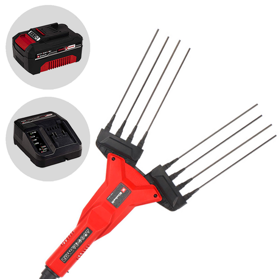 Einhell GE-FS 18/53 &ndash; Akku-Olivensch&uuml;ttler mit Teleskopstange - 220-310 cm &ndash; 18V 2,5Ah