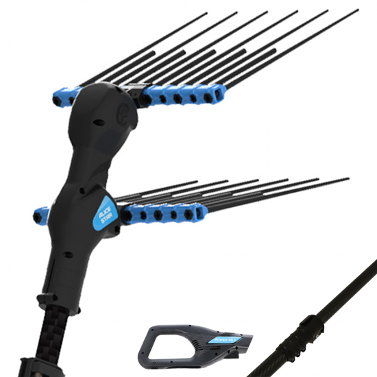 Campagnola Alice STAR 58 PLUS - Carbonschaft 150-220 cm - elektrischer Olivenr&uuml;ttler 