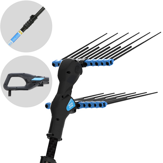 Campagnola Alice STAR 58 PLUS - Carbonschaft - 210 - 280 cm - elektrischer Olivenr&uuml;ttler