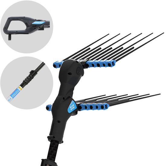 Campagnola Alice STAR 58 PLUS - 245 - 330 cm Carbonschaft - Batteriebetriebener Olivenr&uuml;ttler