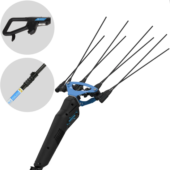 Campagnola Master - Karbon/Aluminium-Schaft 150-220 cm - Batteriebetriebener Olivenr&uuml;ttler
