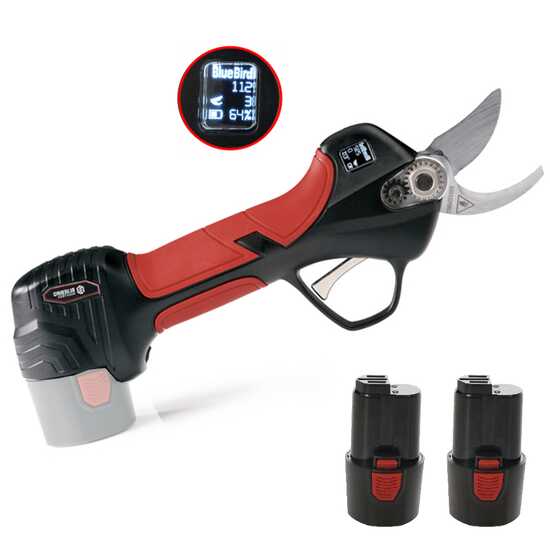 Blue Bird PS 22-23 Twin - Akku-Baumschere - 2x 8.4V 2Ah - Schnittdurchmesser max. 23 mm