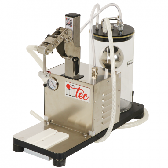 Il-Tec Ultrafiller 1 Mignon - Elektro Gegendruck-Abf&uuml;ller mit abnehmbarem F&uuml;llkopf