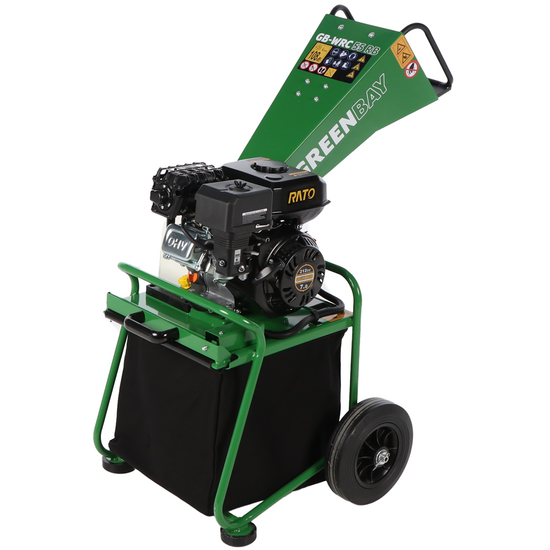 GreenBay GB-WRC 55 RB- H&auml;cksler mit Verbrennungsmotor - Benzinmotor RATO R210-A da 7 PS
