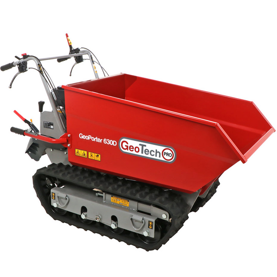 GeoTech Pro GeoPorter 630D - Raupendumper - Dumper-Mulde 600Kg