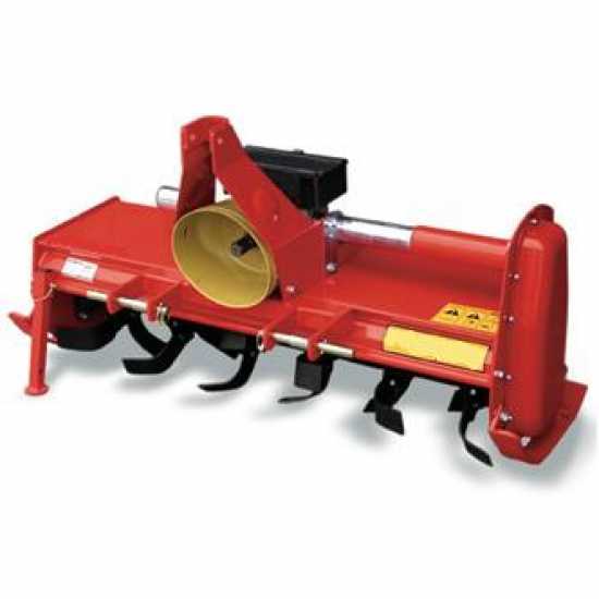 AgriEuro HO 125 - Ackerfr&auml;se f&uuml;r Kleintraktor - leichte Eins&auml;tze - mit mechanischer Seitenverschiebung - f&uuml;r linksdrehende Zapfwelle (gegen Uhrzeigersinn)
