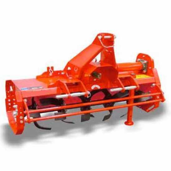 AgriEuro Premium Line TH 145 Reversa - Bodenfr&auml;se f&uuml;r Kleintraktor - mit fester Dreipunktaufnahme -  f&uuml;r linksdrehende Zapfwelle (gegen Uhrzeigersinn)