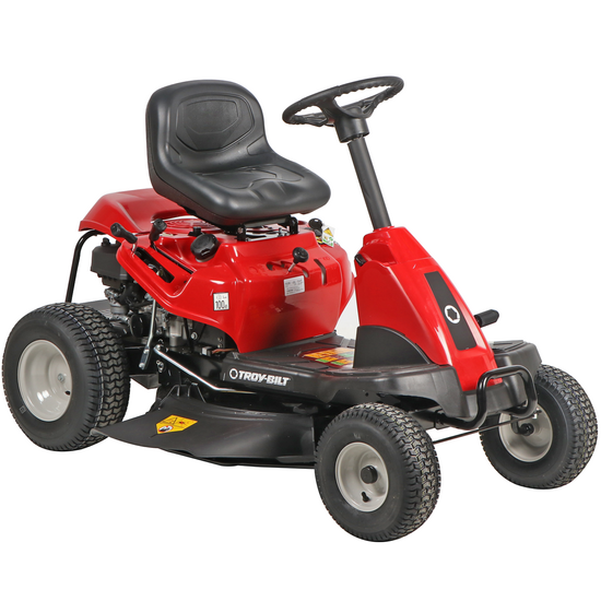 Troy-Bilt TB 76T-S - Aufsitzrasenm&auml;her - mit Seitenauswurf - Motor 382 cm&sup3; -  Elektrostarter