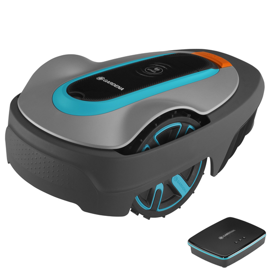 Gardena Smart SILENO City 250 - M&auml;hroboter- Bedienung &uuml;ber Gardena Smart App - Schnittbreite 16 cm