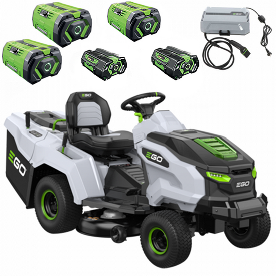 EGO TR 3801 E - B - Akku-Aufsitzm&auml;her mit Fangkorb - 56V - 15Ah