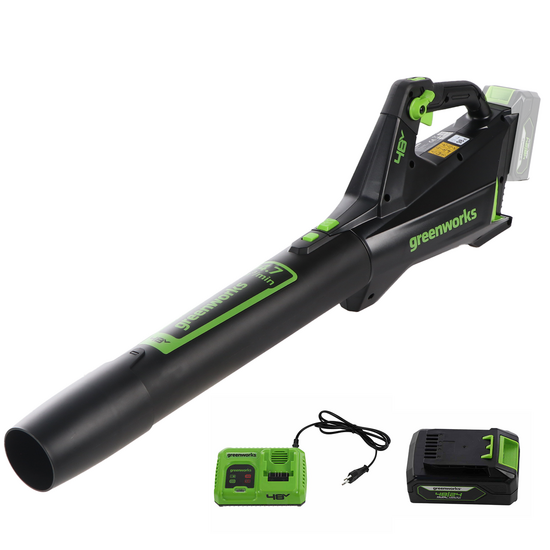 Greenworks GD48AB - Axial-Akku-Laubbl&auml;ser - 48V/4Ah