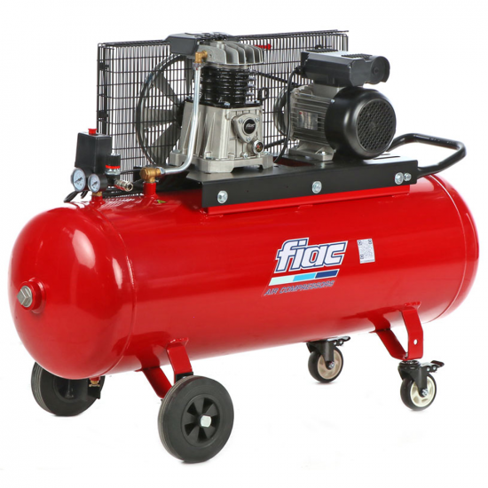 Fiac AB 150/348 - Luftkompressor mit Riemenantrieb 230V - Motor 3 PS - 150 lt