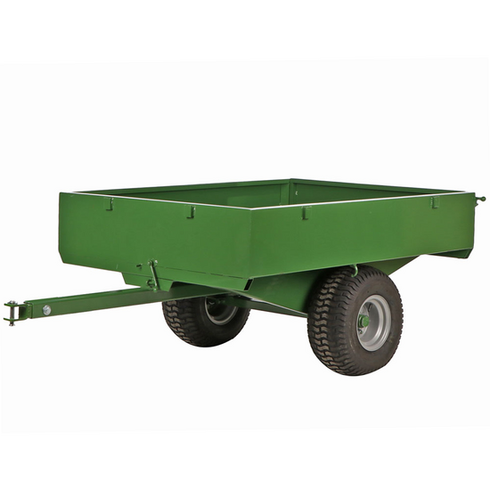 Francini FQ4 - Anh&auml;nger f&uuml;r Rasentraktor aus Stahl - 120x90(h 25 cm)