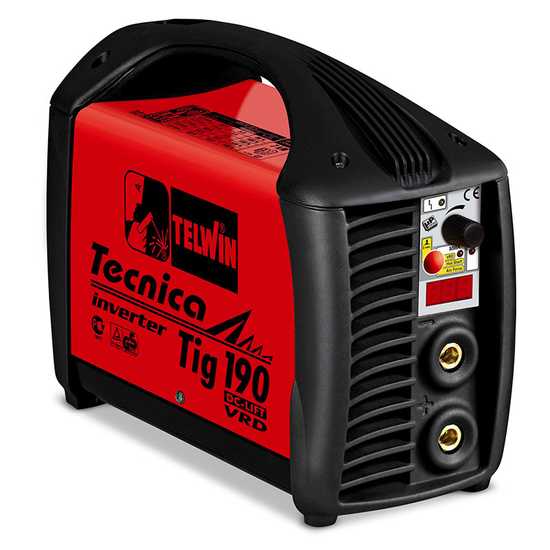 Telwin TECNICA 190 Tig DC  - Inverter-Schwei&szlig;ger&auml;t (MMA, WIG LIFT), Gleichstrom (DC)