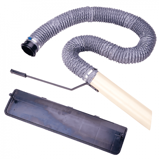 KIt Saugrohr 3 m f&uuml;r Laubsauger auf R&auml;der zum Schieben BENASSI