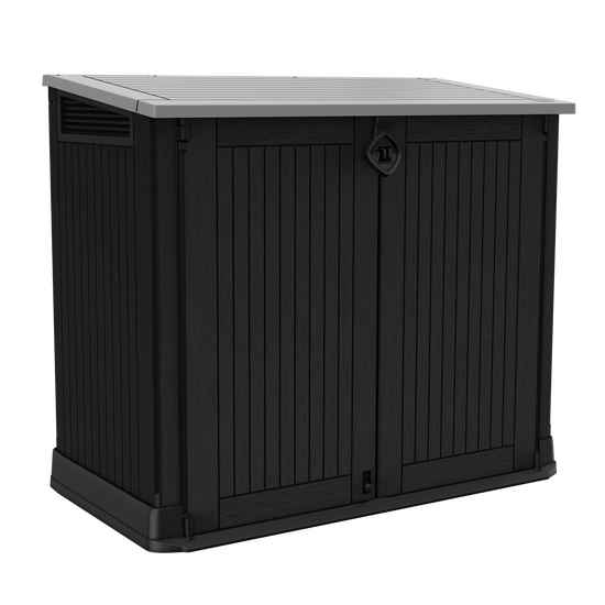 Keter Store it Out Midi Schwarz Aufbewahrungsbox - 132x71.5x113.5 cm